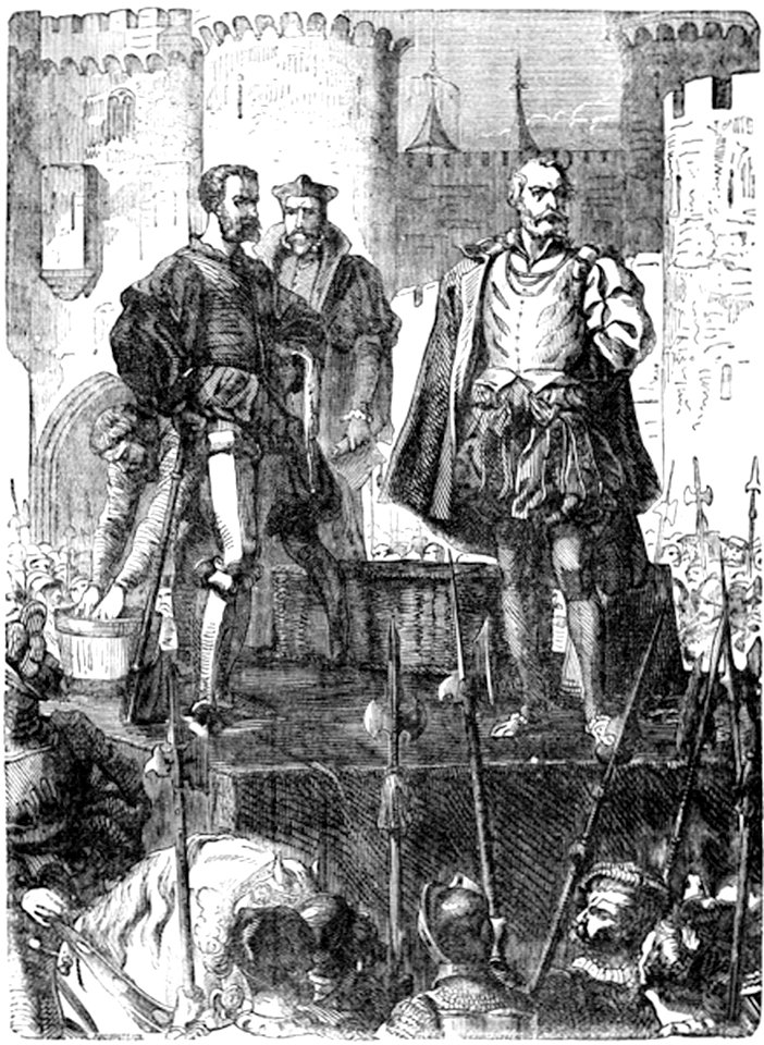 P154 Execution of the Duke of Buckingham