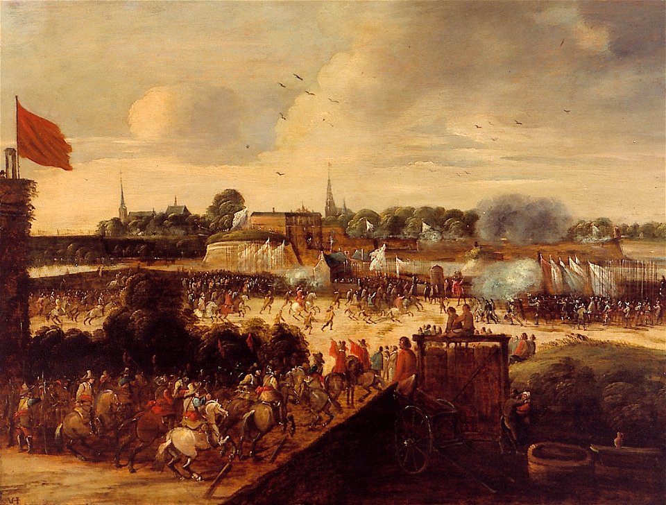 P. Meulener - Blijde Inkomst van Ferdinand, kardinaal-infant van Spanje, in de stad Antwerpen op 17 april 1635 - NK2822 - Cultural Heritage Agency of the Netherlands Art Collection