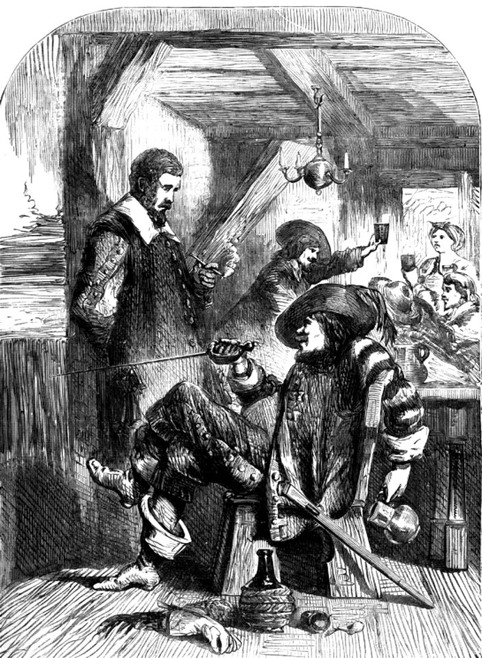 P217 HUGH M'MAHON BETRAYING THE SECRET OF THE INTENDED MASSACRE TO OWEN O'CONOLLY