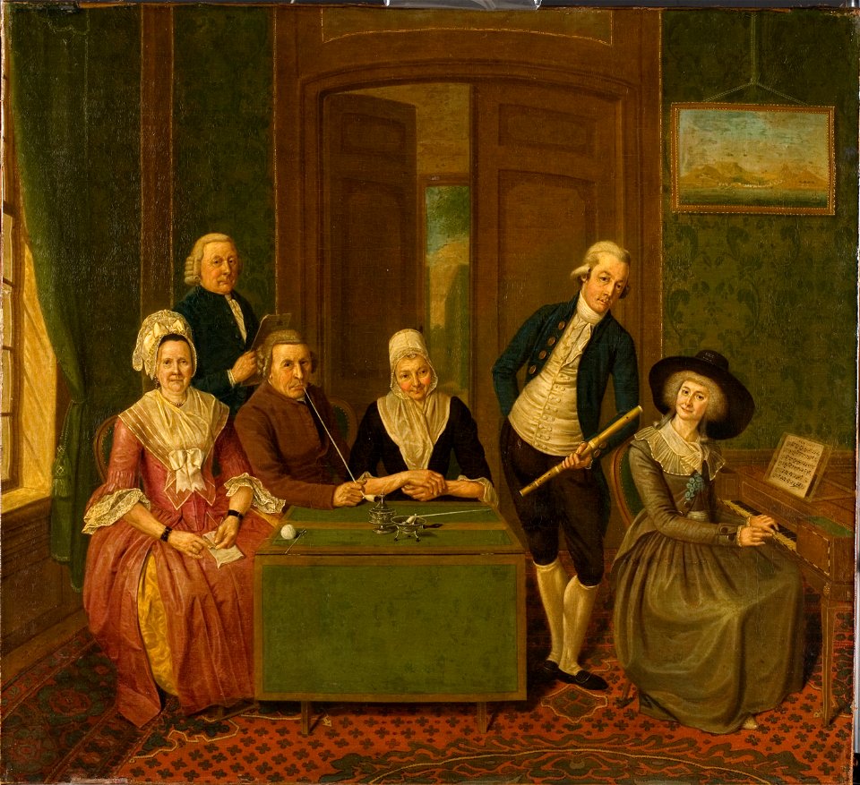 P.J. Rink - Cornelis Cornelissen, zijn vrouw en hun ouders - 0636 - Rijksmuseum Twenthe