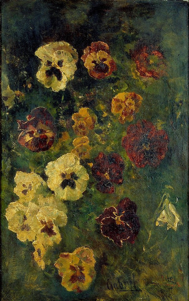 P.J.C. Gabriël - Violen - AB9266 - Cultural Heritage Agency of the Netherlands Art Collection