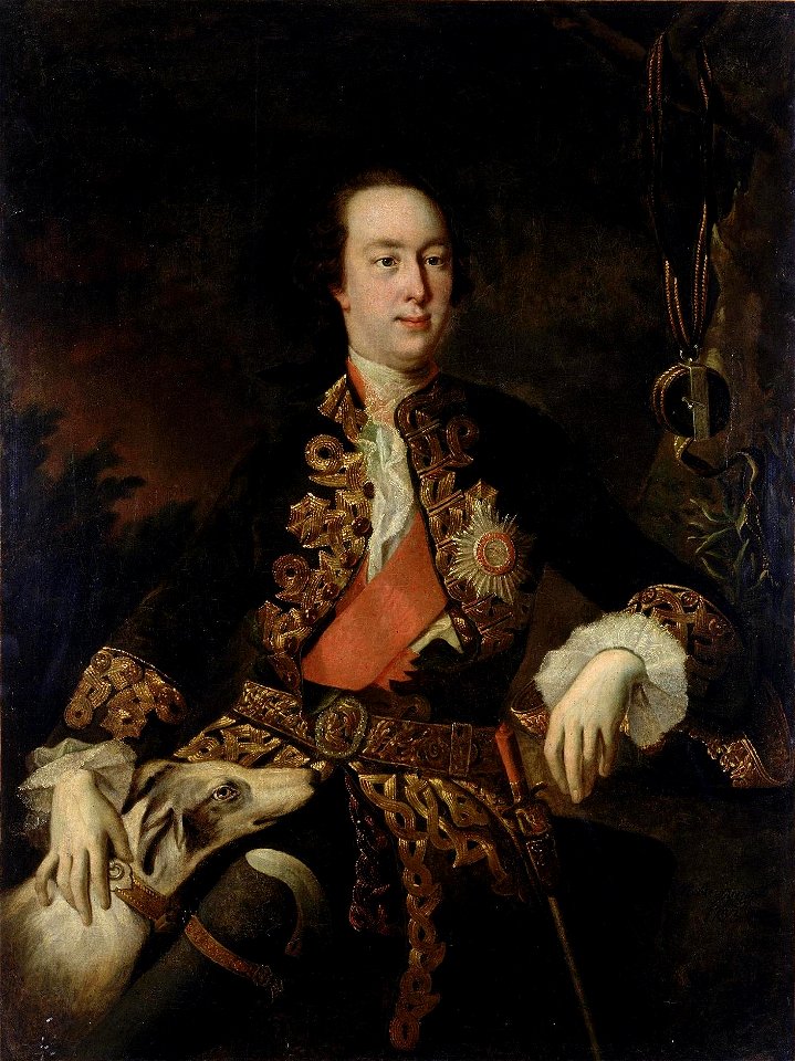 P.B.Sheremetev by I.Argunov (1753, Hermitage)
