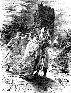 P174-Flight of Matilda from Oxford (See p172)
