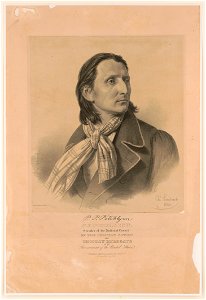 P.P. Pitchlynn, Speaker of the National Council of the Choctaw Nation and Choctaw delegate to the government of the United States - from life on stone by Chs. Fenderich 1842. LCCN2017657773