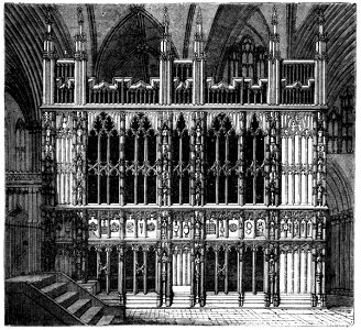 P133-The Shrine of Prince Arthur, brother of Henry VIII., in Worcester Cathedral