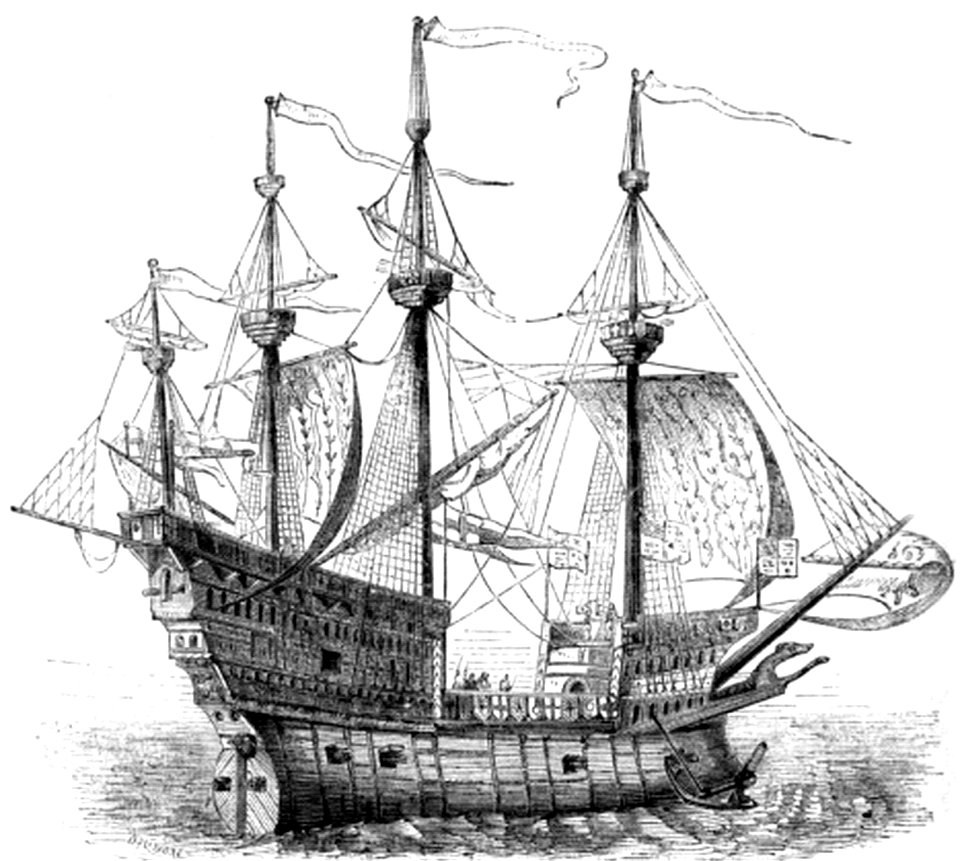 P132-Great Ship of King Henry VIII