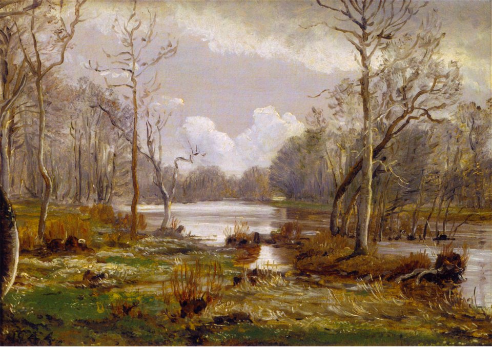 P.C. Skovgaard - Susåens oversvømmelse - 1844