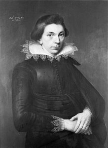 P.J. de Valck - Portret van een jongen (geb.1595-96), waarschijnlijk een lid van de familie Huyssen - C2101 - Cultural Heritage Agency of the Netherlands Art Collection