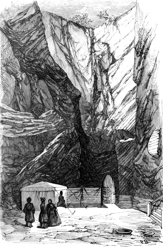 P.B. Le proval a Piatigorsk (TyP. J. Claye). (Fussart). Floriant Gille. Lettres sur le Caucase et la Crimée. 1859