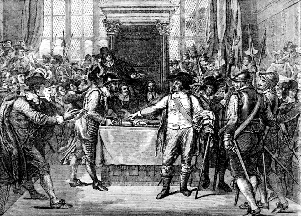 P336 Cromwell Dissolving the Parliament