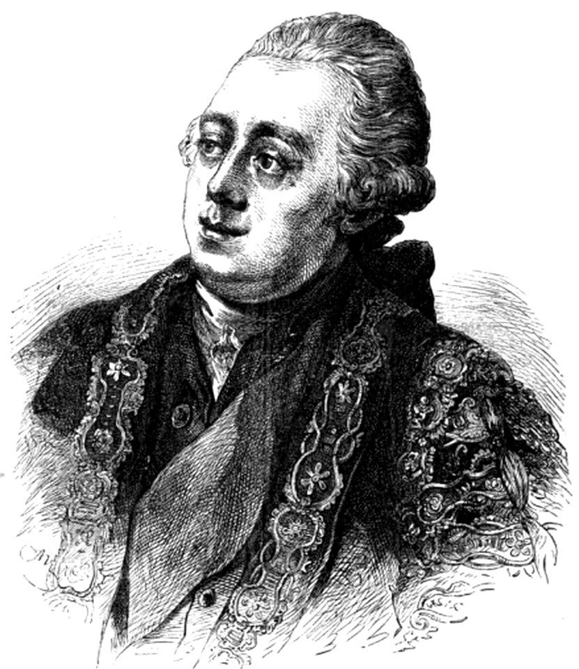 P282 LORD NORTH. FROM AN AUTHENTIC PORTRAIT