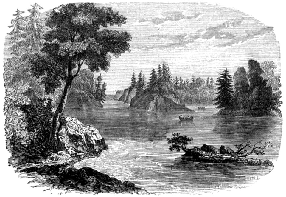 P127a VIEW ON THE RIVER ST. LAWRENCE