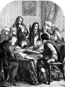 P355 The Chevalier De St. George and his Council