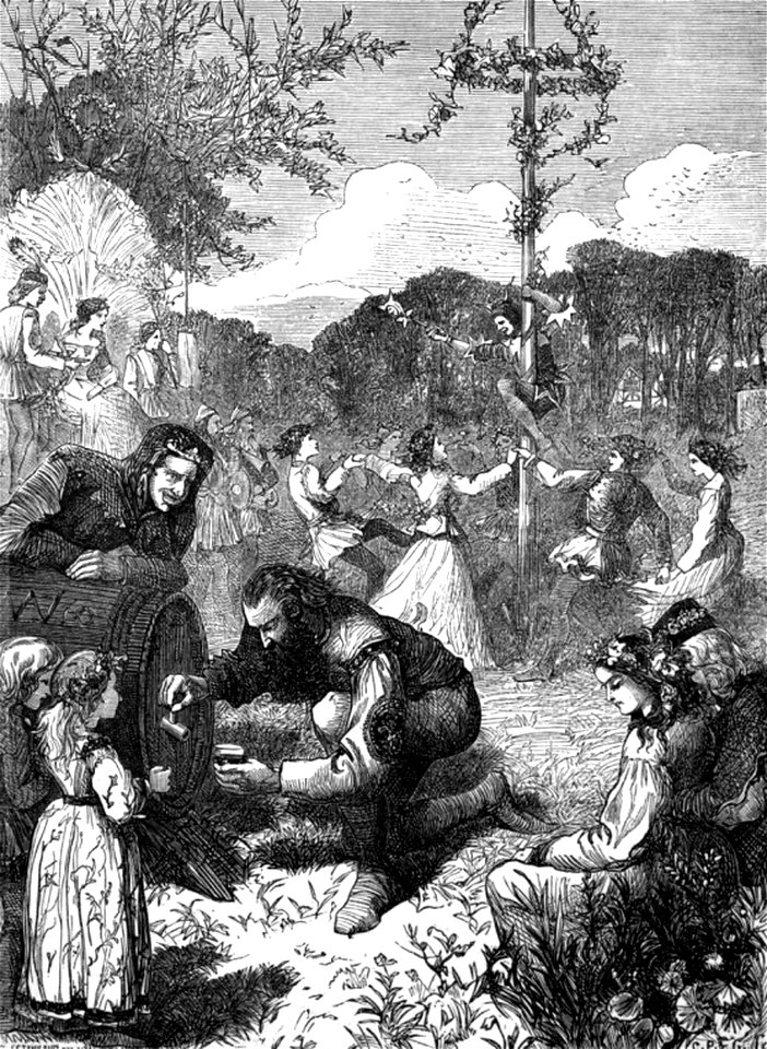P475-English Merrymaking in the Fourteenth Century