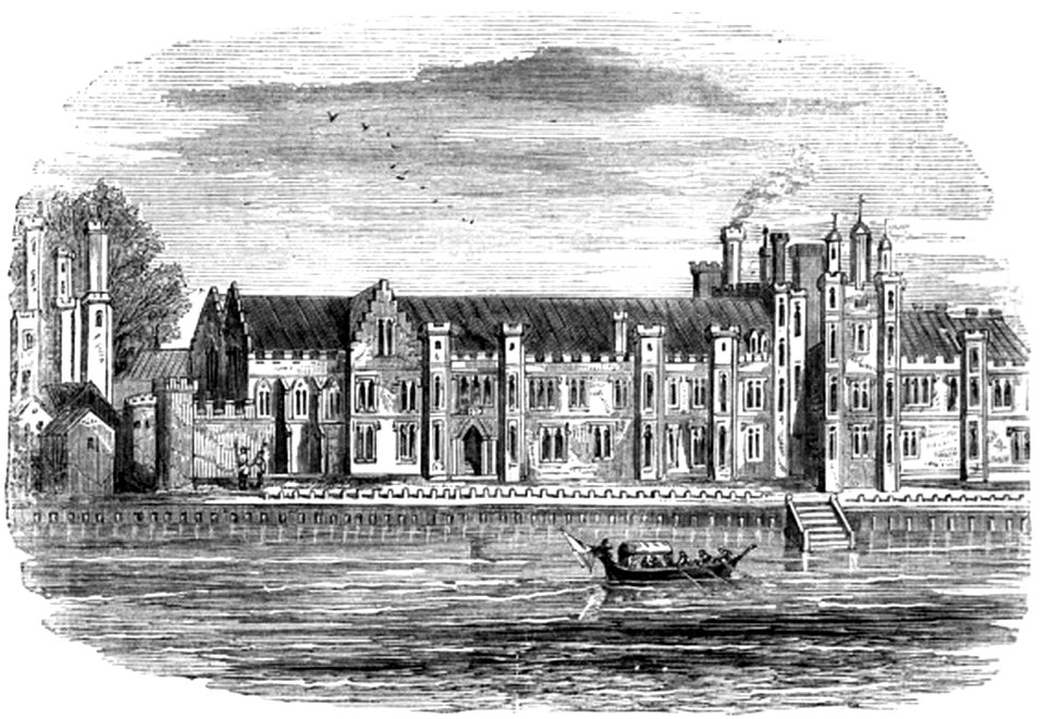 P168a Old Greenwich Palace as it appeared in the Reign of Henry VIII