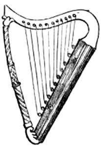 P140-Harp of the 9th Century