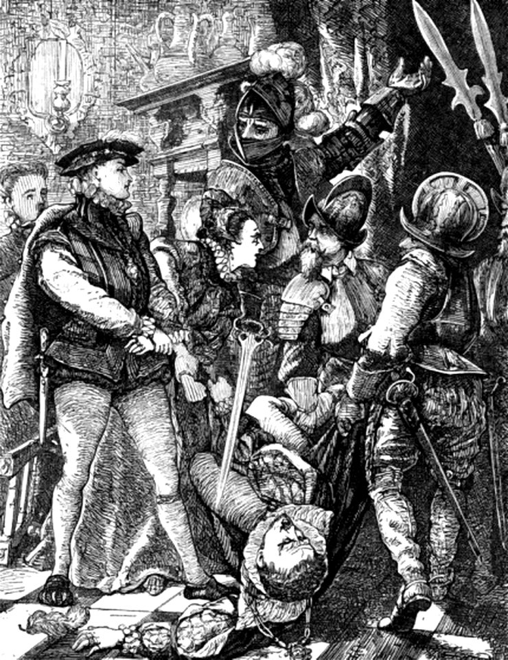 P432 Murder of Rizzio (See page 431)