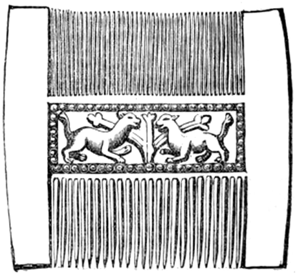 P143-Comb in Ivory-Carving of the 12th Century