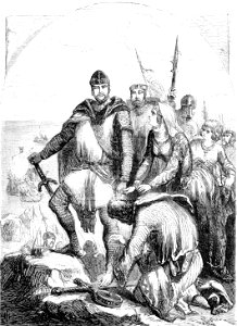 P235-John kneeling for forgiveness before his brother Richard