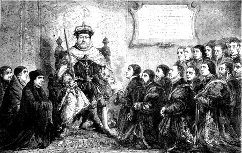 P247 Henry VIII. granting Charter to the Worshipful Company of Barber-Surgeons