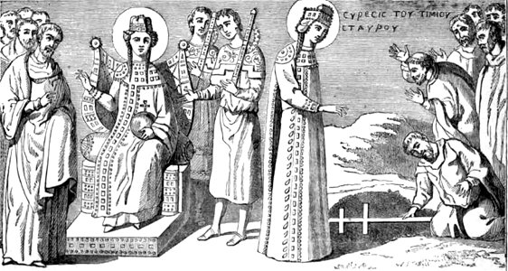 P118-St Helena discovering the True Cross