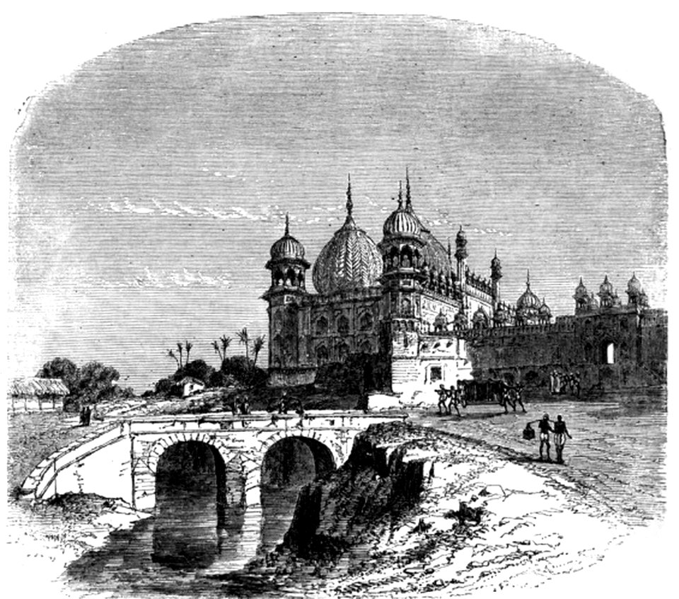P354 VIEW NEAR AGRA