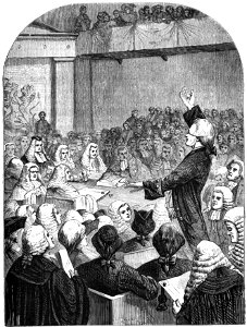 P391 TRIAL OF WARREN HASTINGS IN WESTMINSTER HALL