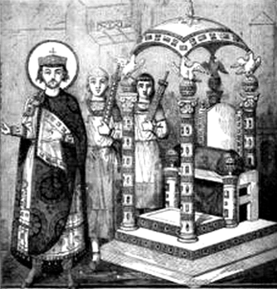 P126-Throne of the Emoeror of Constantople