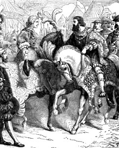 P150 Meeting of Henry VIII. and Francis I. on the Field of the Cloth of Gold