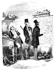 P268--Martin Chuzzlewit (Phiz)--thriving city of eden on paper