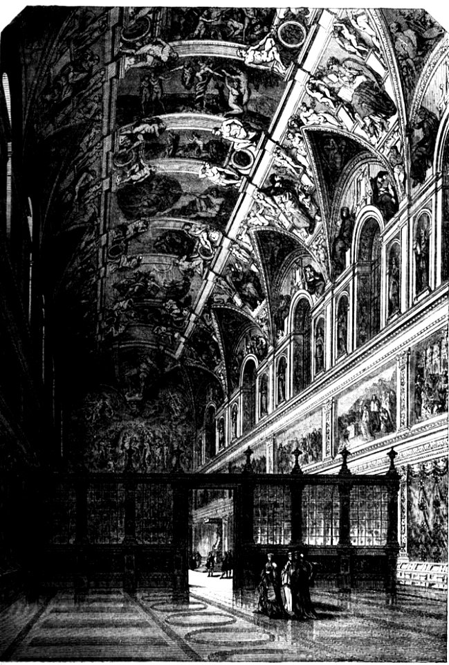 P151 SISTINE CHAPEL IN THE VATICAN, ROME