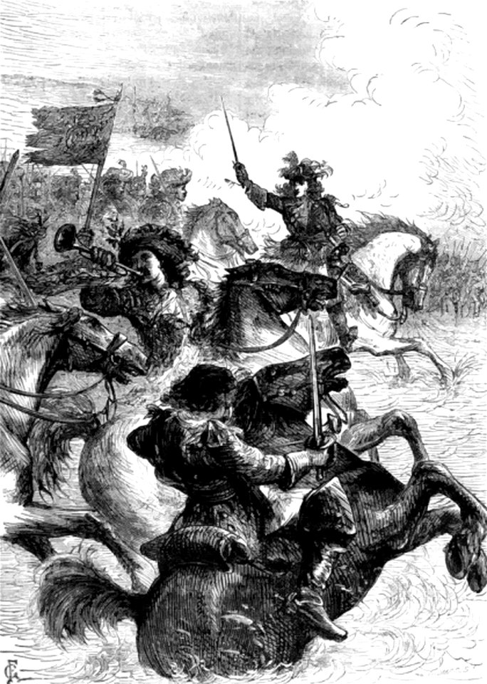 P37 William III, at the Battle of the Boyne