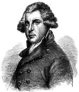 P271 RICHARD BRINSLEY SHERIDAN. FROM AN AUTHENTIC PORTRAIT
