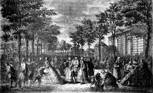 P231 THE BOULLEVARDS OF PARIS IN THE REIGN OF LOUIS XVI