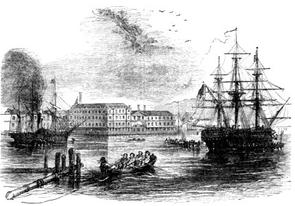P277 Portsmouth Harbour, as it appears at the present time (1865)