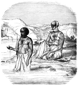 P378 BRAHMIN ENGAAGED IN RELIGIOUSWORSHIP
