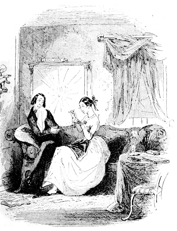 P384--Martin Chuzzlewit (Phiz)--moddle's attentions