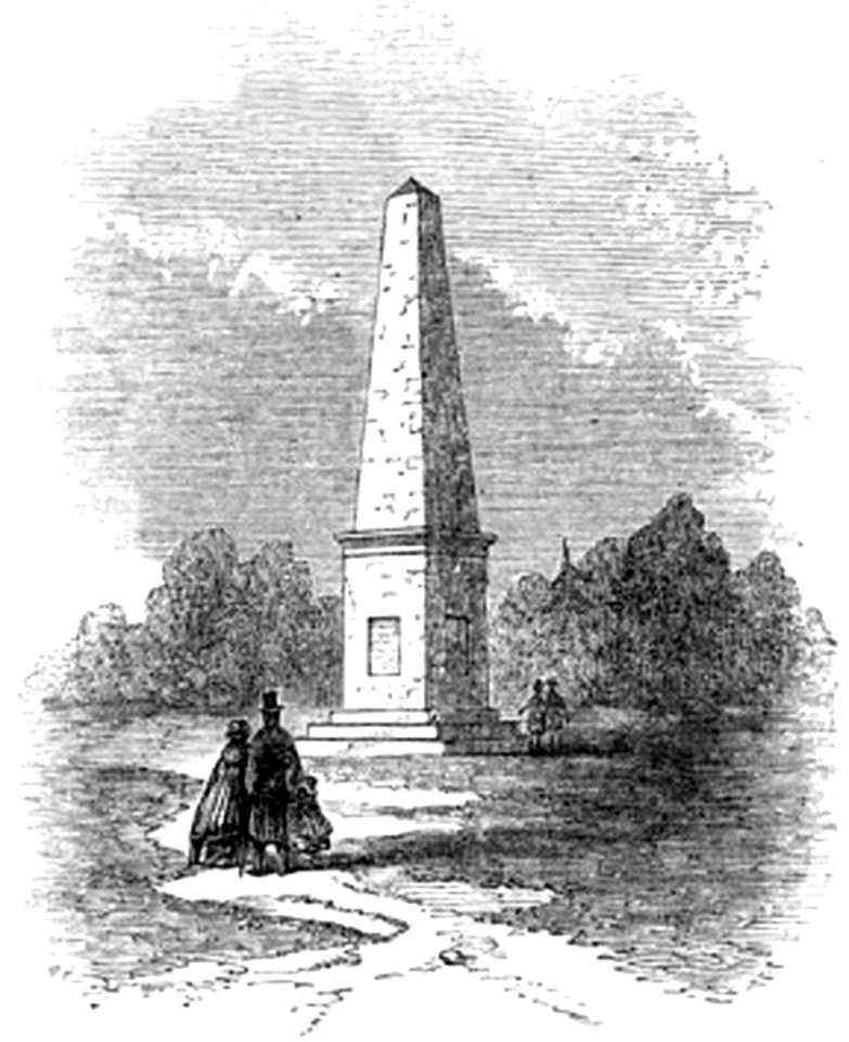 P219 MONUMENT ERECTED AT WYOMING