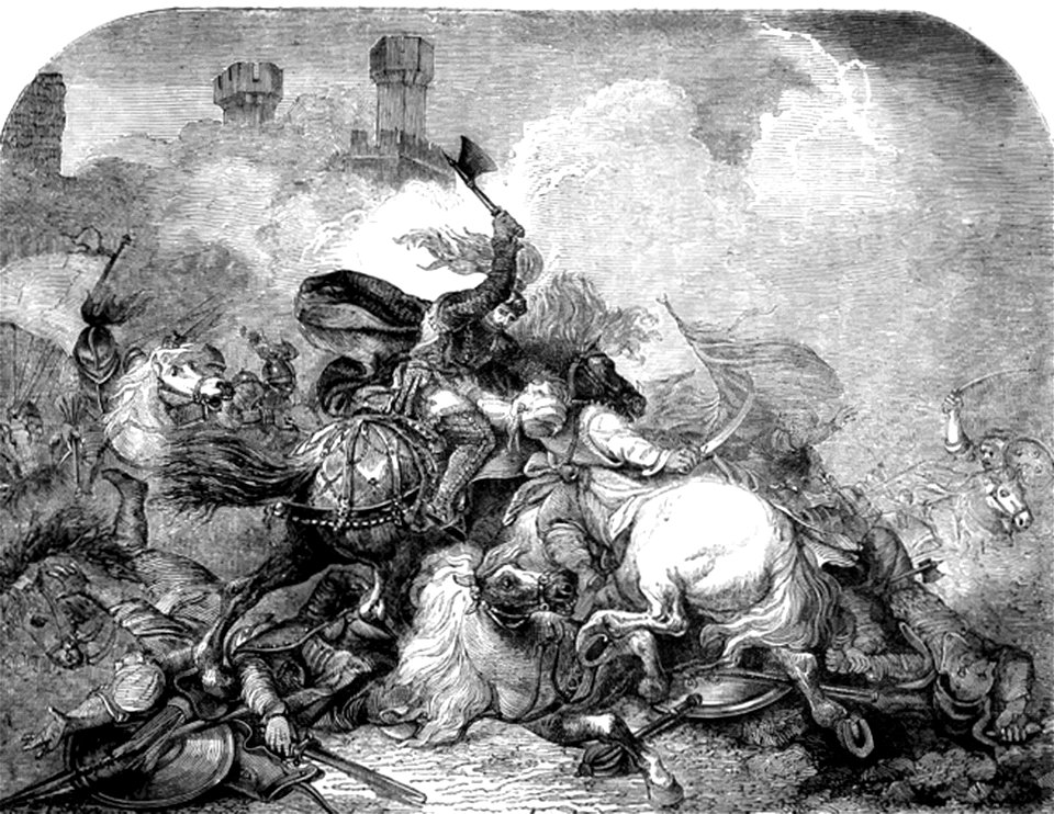 P223-Richard Coeur de Lion at the Battle of Jaffa