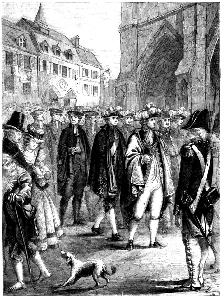P427 PROCESSION OF THE TIERS ETAT, IN PARIS, 1789