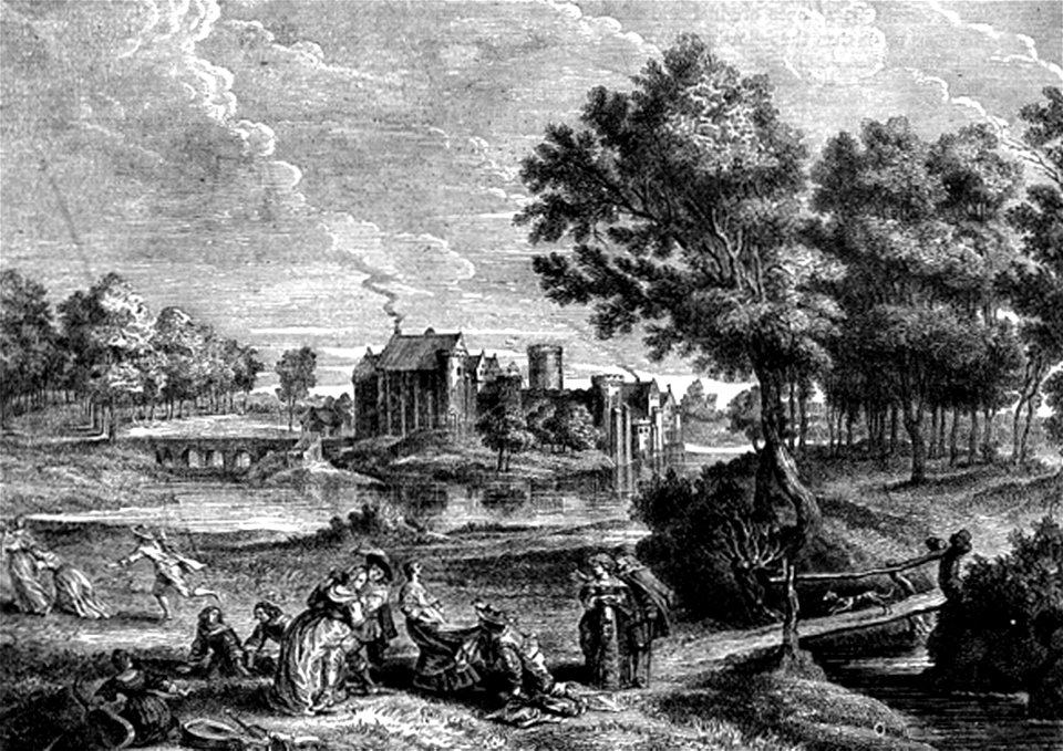 P391 Chateau de Steen. Residence of Rubens