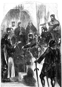 P331-Wallace Crowned with Laurel in Westminster Hall