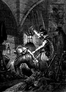 P27 The Gunpowder Conspirators at work in the Vault