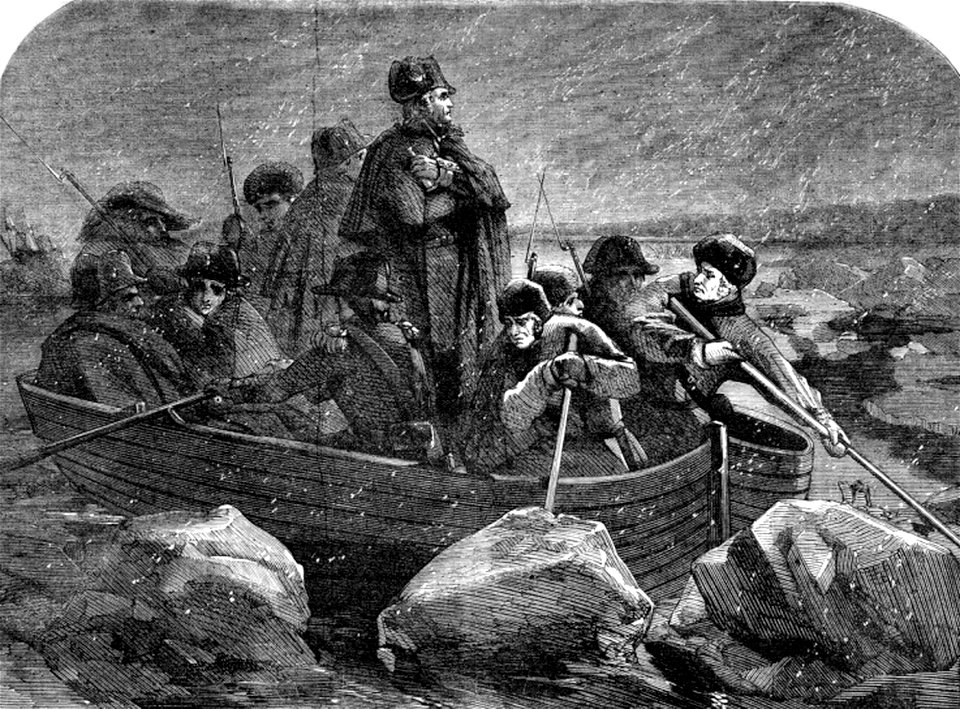 P163 Washington Crossing the Delaware