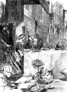 P277-Banquet at the Marriage of Henry III and Eleanor of Provence