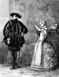 P174-Louise reading of the Capture of the King