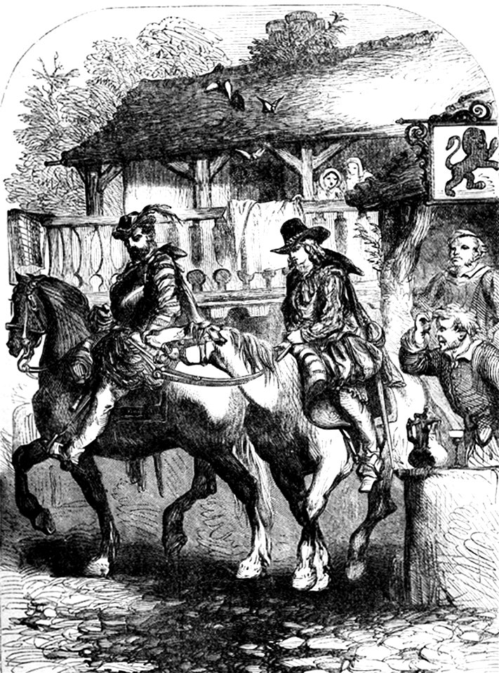 P43 The Flight of Arabella Stuart in Male Attire