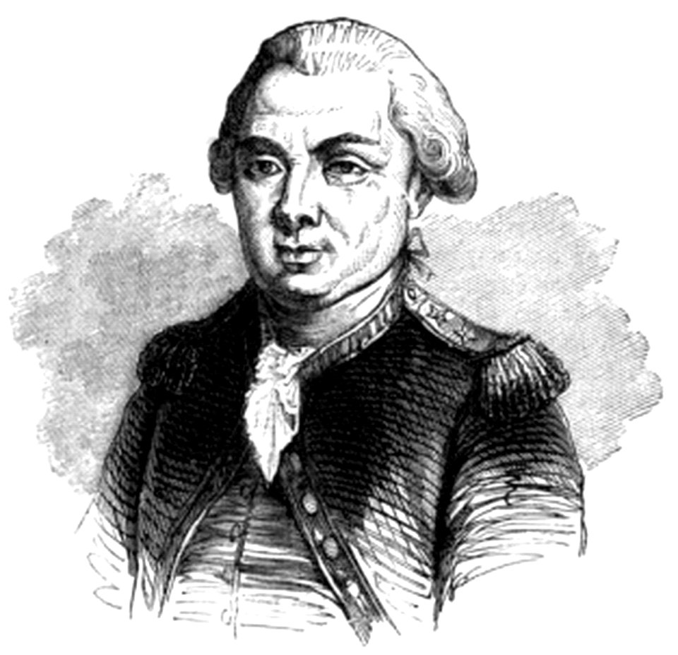 P306 JEAN FRANCOIS GALAUP DE LA PEROUSE. FROM AN AUTHENTIC PORTRAIT