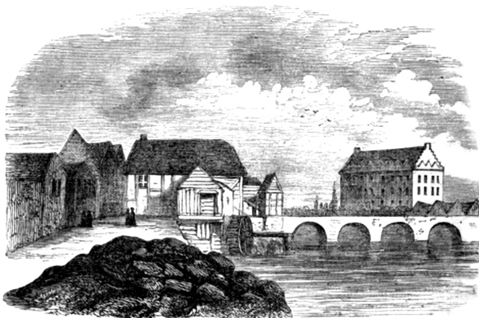 P294 VIEW OF MINDEN, THE SCENE OF LORD GEORGE GERMAINE'S DISASTER