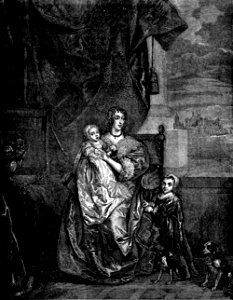 P133 Queen Henrietta and the Children of Charles I